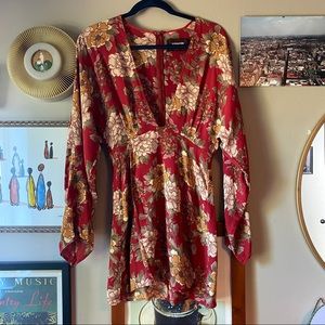 Reformation Floral Mini Dress